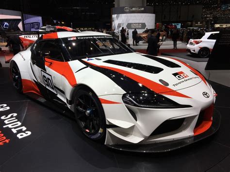 Toyota Gr Supra Racing Concept En Attendant La Version Route Vid O