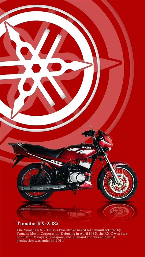 Yamaha RX-Z 135 | Motorbike illustration, Bike poster, Cute backgrounds ...