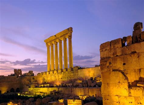 Baalbek Beirut Lebanon Baalbek Ancient Ruins Places To See