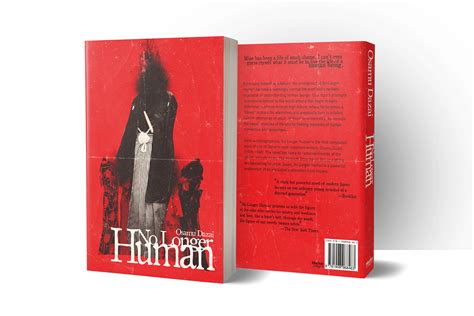 Osamu Dazai S No Longer Human Book Cover Redesign Behance Behance