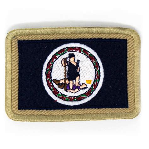 Virginia Embroidered Flag Patch – SL Revival Co.