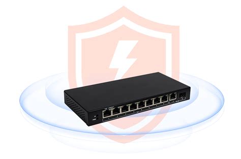 10-Port gigabit PoE switch