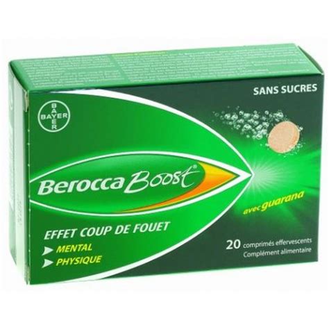 Bayer Berocca Boost 20 comprimés effervescents