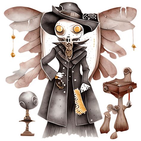 Grimoire Runway Ml Gris Grimly Molly Roberts Tim Holtz · Creative Fabrica