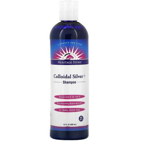 Heritage Store Colloidal Silver Shampoo 12 Fl Oz 360 Ml Iherb