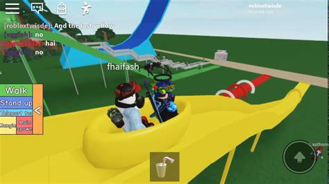 Playing Water Park Robloxfirst Videov Youtube