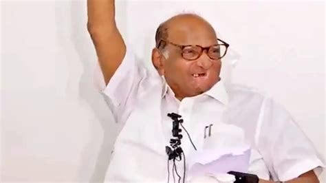 Sharad Pawar S Clever Remark On Who Will Represent Ncp Now