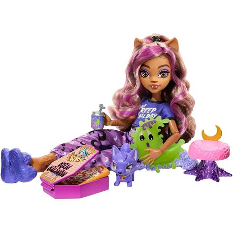 Monster High Creepover Party Clawdeen Wolf Baba Kieg Sz T Kkel Mattel