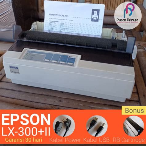 Jual Printer Dotmatrix Nota Faktur Epson Lx Ii Lx Ii Lx