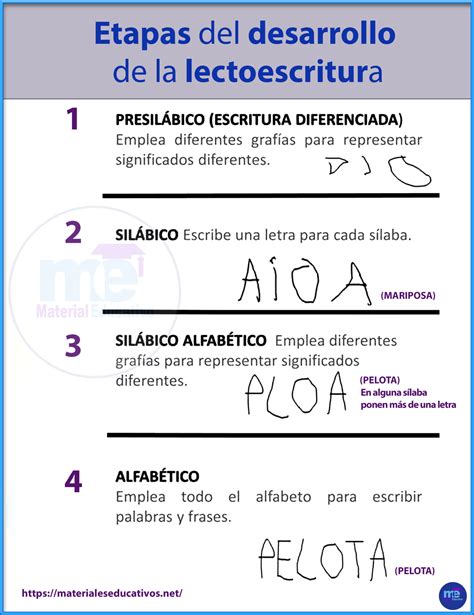 Niveles De Lectoescritura Etapas Y Caracteristicas NBKomputer