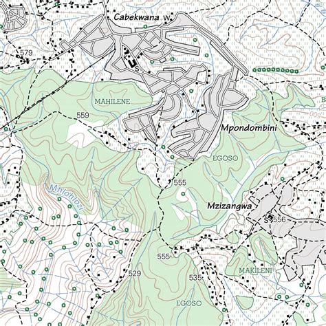 3129BC LUSIKISIKI map by Chief Directorate: National Geo-spatial ...