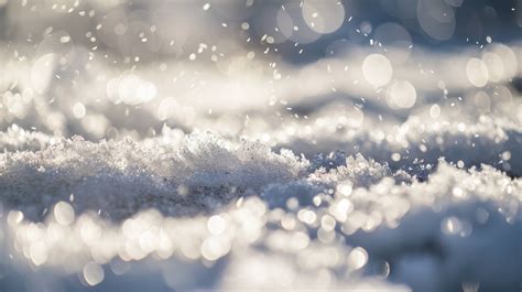 snow texture close-up, sparkling snow background, winter wonderland, macro photography of ...