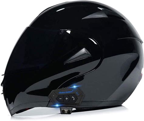 Kkaamynd Moto Bluetooth Abatibles Casco Con Anti Fog Doble Visera