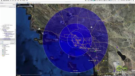 Radius Around A Point On A Map In Google Maps – Topographic Map of Usa with States