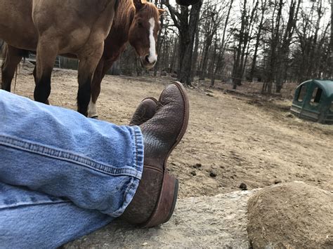 Riding boots-Nacona bull shoulder : r/cowboyboots