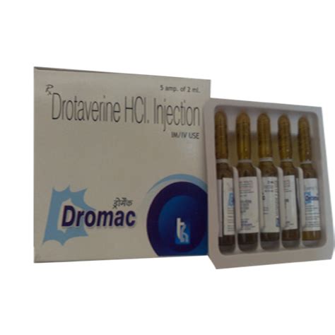 Dromac Drotaverine Hcl Injection Of Ml At Rs Piece In