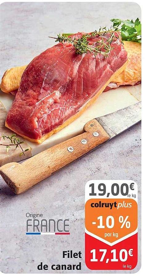 Promo Filet De Canard Chez Colruyt ICatalogue Fr