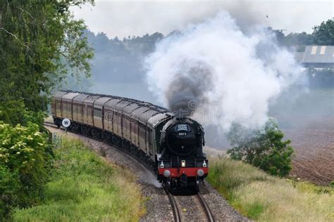 Flying Scotsman Steam Engine Editorial Photo - Image of powerful, icon ...