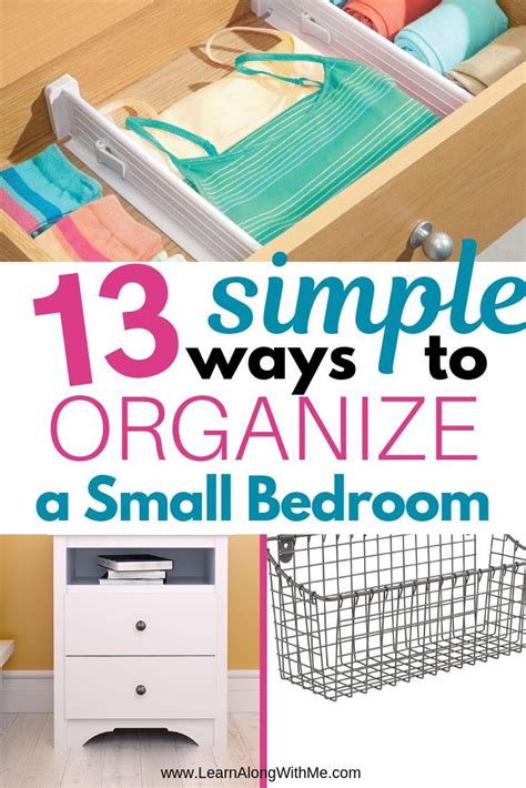 An Organized Drawer With The Title Simple Ways To Organize A Small