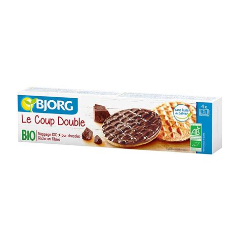 BJORG NATURELA L APETISSERIE Bjorg 3008352 Biscuits Coup Double