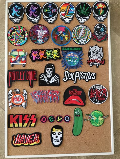 PATCHES. Band Patches. Rock & Roll Patches. Music Patches. Patchesgaloreco - Etsy