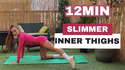 Slimmer Inner Thighs Workout No Squat Booty Band Youtube