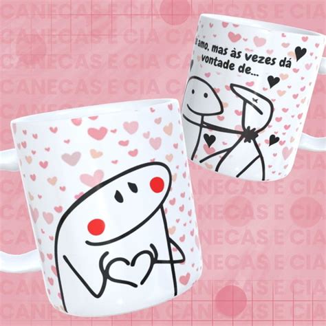 Caneca Personalizada Flork Rom Ntico Casal Elo