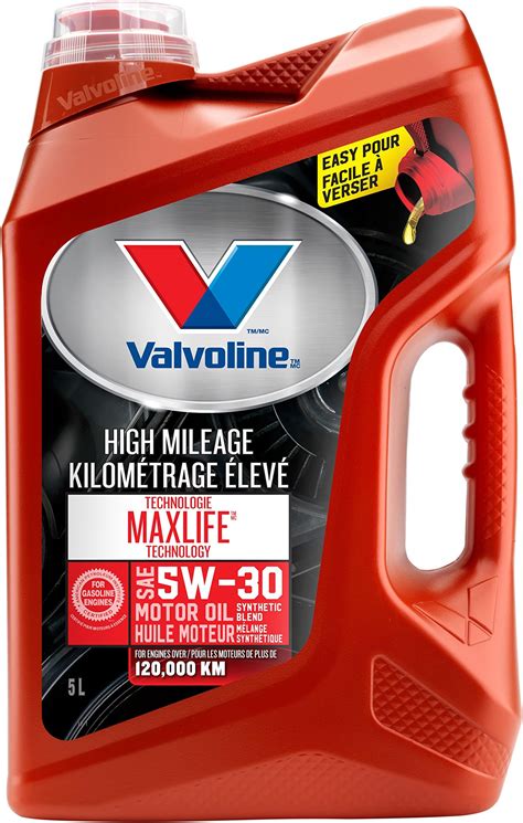 Valvoline Maxlife Higher Mileage Motor Oil W L Amazon Ca