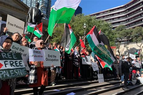 Thousands Attend Pro Palestinian Protests In Sydney And Melbourne Abc