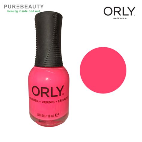 Orly Nail Lacquer Color Hot Shot 18ml Lazada PH