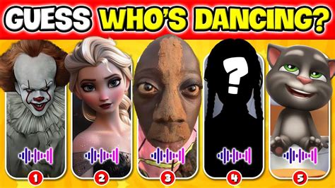 Guess Who S Dancing Can You Find The Mysterious Characters Tenge