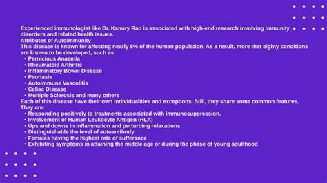 Tolerance And Autoimmunity By Dr Kanury Rao Pptx