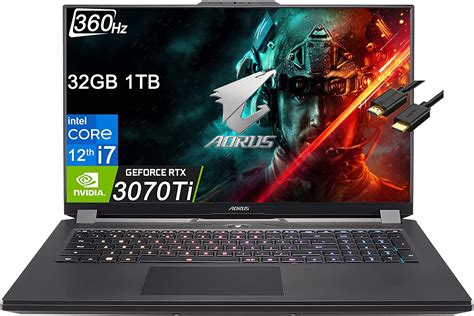 Amazon GIGABYTE AORUS 17 XE5 Laptop 17 3 Inch FHD 360Hz Intel