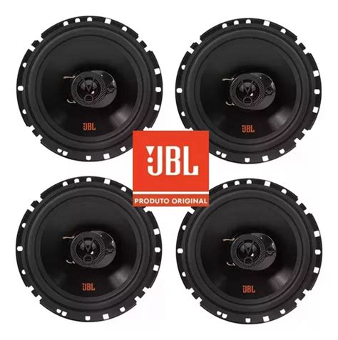 Kit 4 Alto Falantes 6 Polegada Jbl Selenium Triaxial 220wrms