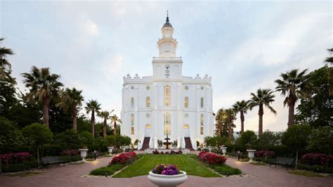 Renovated St George Utah Temple Ready For Tours