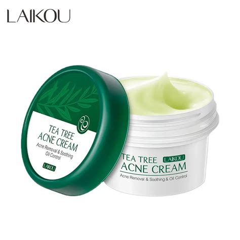 Laikou Crema anti acné de árbol de té oil control ABC Fashion Beauty