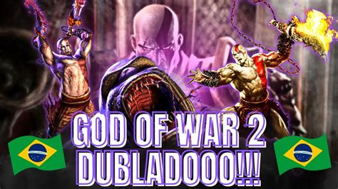 INCRÍVEL GOD OF WAR 2 de PS2 DUBLADO Como jogar God of War 2 DUBLADO