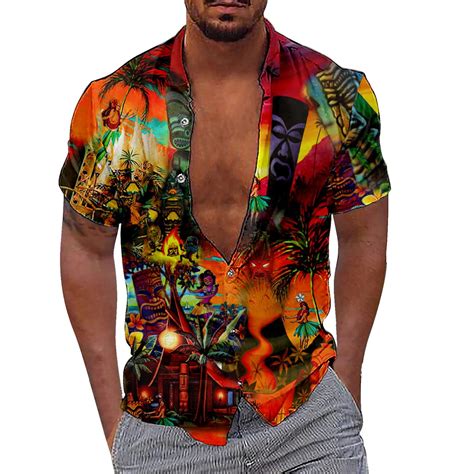 Mens Shirts Comfortable And Trendy Style Wooden Man Pattern 3d Digital