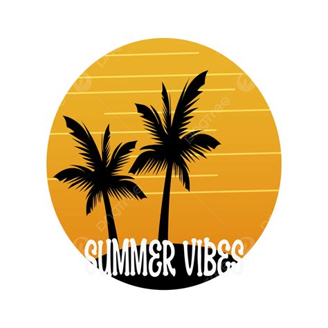 Diseño De Camiseta De Vibraciones De Verano Vector Png Vibras De