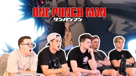 SAITAMA SAVES SUIRYU One Punch Man 2x9 Reaction Review YouTube