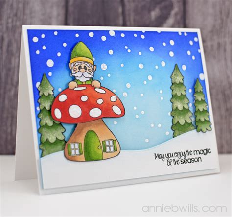 Gnome Christmas Card – Annie Williams