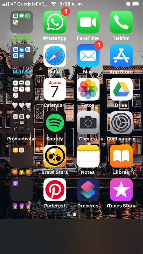 Ideas Para Organizar Tu Iphone Organizaci N De Pantalla Pantalla De