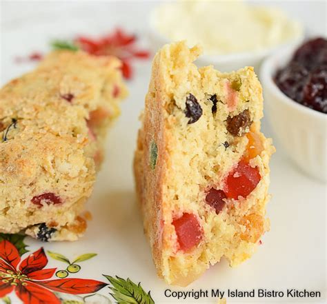 Panettone Scones Recipe My Island Bistro Kitchen