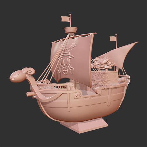 One Piece Going Merry 3D Model By Takoyakixote 58 OFF