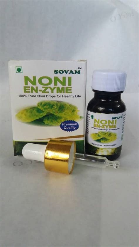 Sovam Morinda Citrifolia Noni Extract Enzyme Packaging Type Bottle