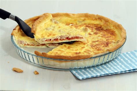 Quiche Facile Thon Et Tomate Moutardée Grazia