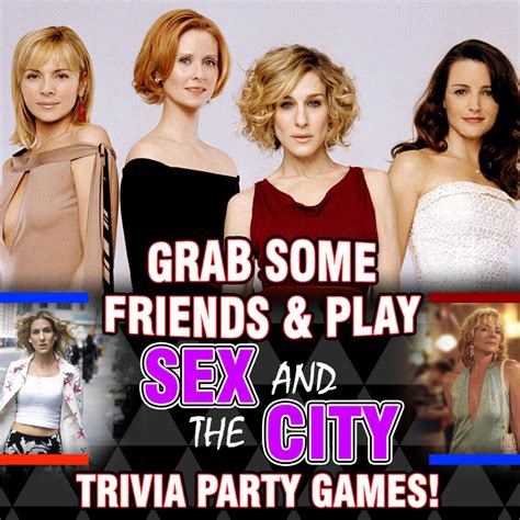 Sex And The City Trivia Party Game Booklet Trivia Party Games