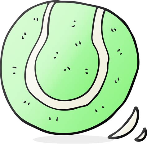 cartoon tennis ball 36454107 PNG