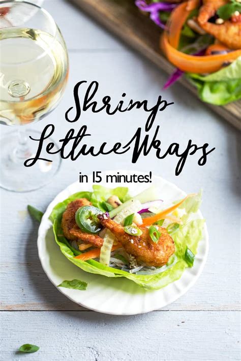 Crispy Shrimp Lettuce Wraps - Fresh Flavorful