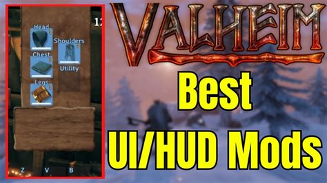 Best Hud Ui Mods For Valheim Youtube